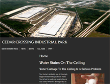 Tablet Screenshot of cedarcrossingtexas.com